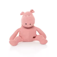 Zopa Kötött játék víziló - Pink