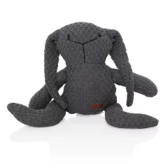 Zopa Kötött játék nyúl - Dark grey