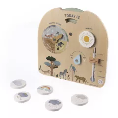 Zopa Fa Montessori időjárás tábla