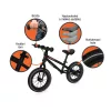 Zopa Racer futóbicikli fékkel Coconut White