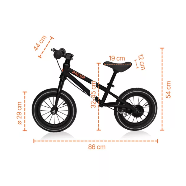 Zopa Racer futóbicikli fékkel Sand Beige