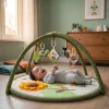 Zopa Cuddle interaktív játszószőnyeg játékíves kerettel Garden