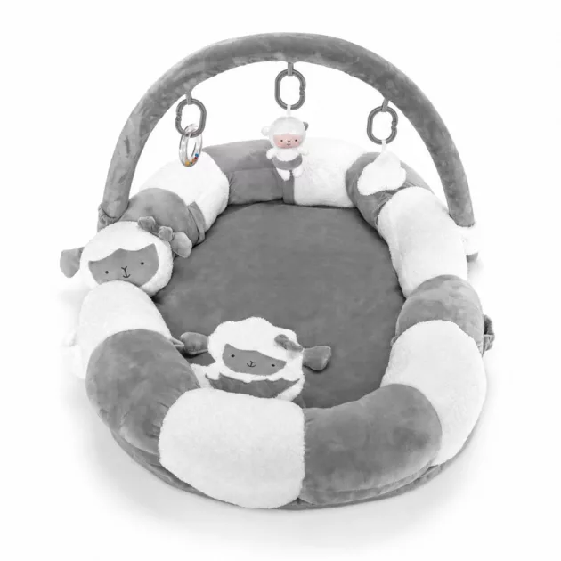 Zopa Nesty interaktív játszószőnyeg és babafészek Sheep