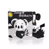 Zopa Kontrasztos fejlesztő plüsskönyv Panda