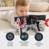 Zopa Kontrasztos fejlesztő plüsskönyv Panda