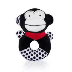 Zopa Kontrasztos fejlesztő csörgő Monkey
