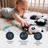 Zopa Kontrasztos fejlesztő csörgő Monkey