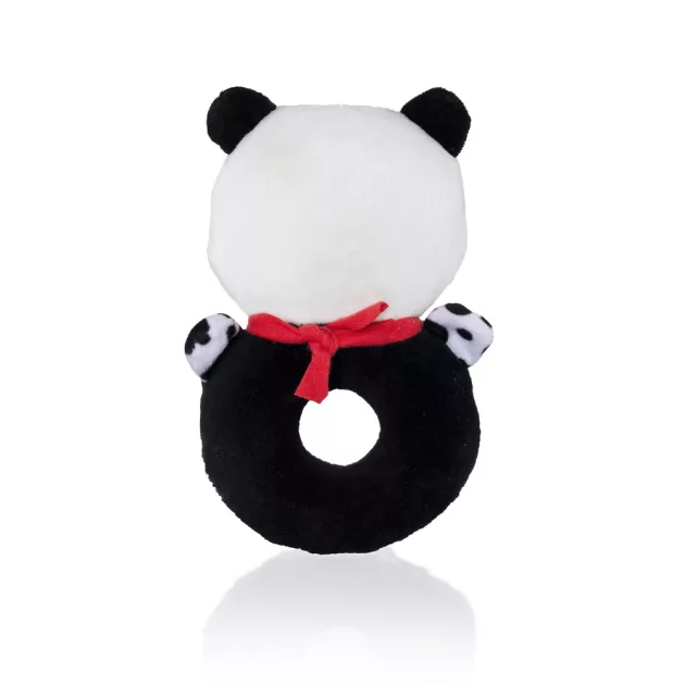 Zopa Kontrasztos fejlesztő csörgő Panda