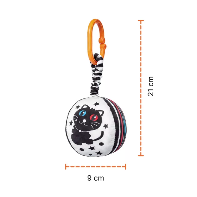 Zopa Kontrasztos fejlesztő függeszthető labda Panda