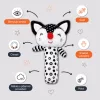 Zopa Kontrasztos fejlesztő csipogó játék Fox