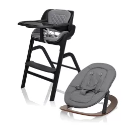   Zopa Inspira etetőszék + pihenőszék feltét + hintatalp - Berry Black