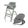 Zopa Set highchair Inpira + newborn set + rocking base - Pistacio Green