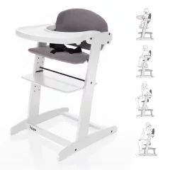 Zopa Grow-up állítható gyerek szék - White/Grey