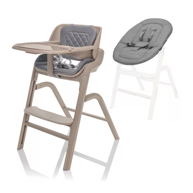 Zopa Inspira etetőszék + pihenőszék feltét - Cookie Beige