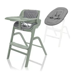 Zopa Set highchair Inpira + newborn set - Pistacio Green