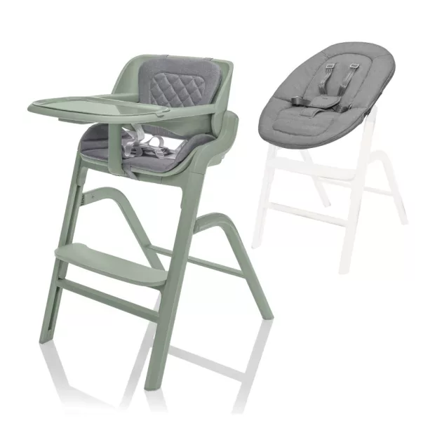 Zopa Set highchair Inpira + newborn set - Pistacio Green