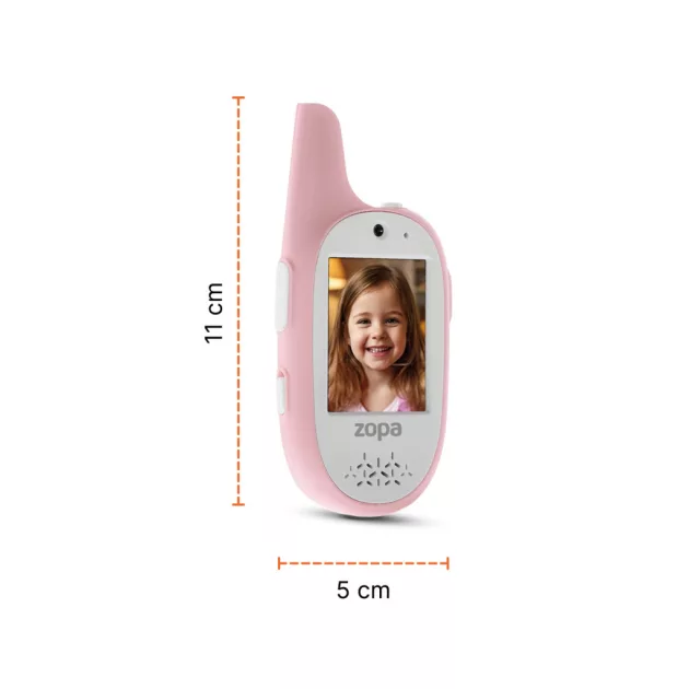 ZOPA Connect digitális walkie-talkie kamerával