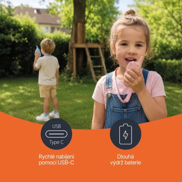 ZOPA Connect digitális walkie-talkie kamerával