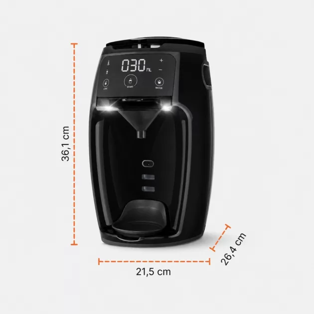 ZOPA Formula milk maker Babyccino Black