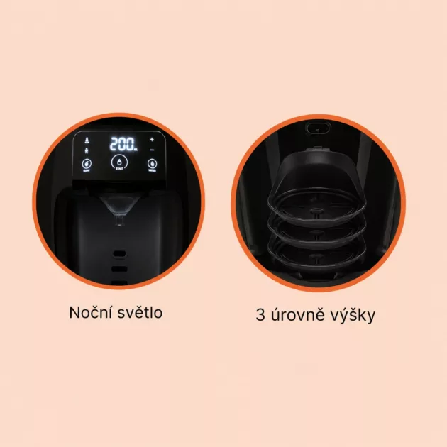 ZOPA Formula milk maker Babyccino Black
