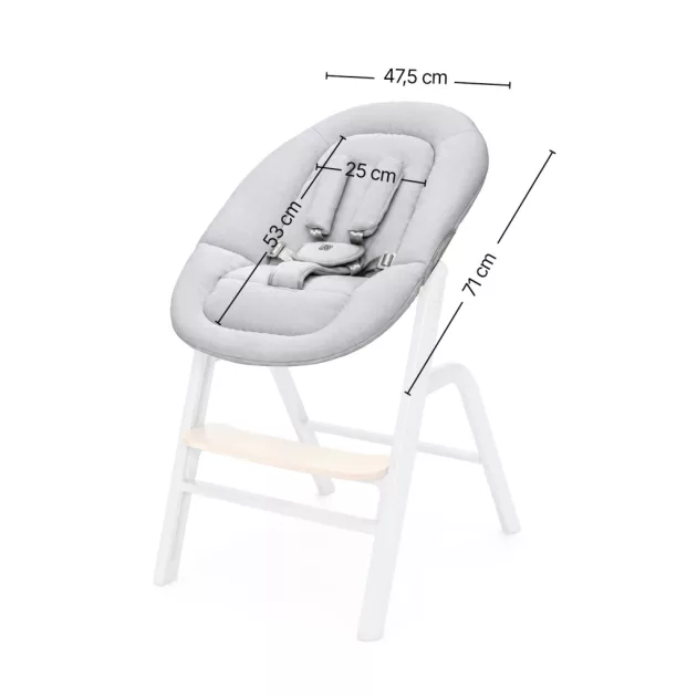ZOPA Inspira 2 újszülött szett Light Grey