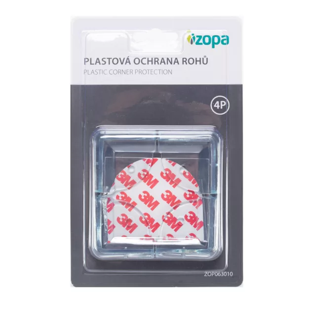 Zopa Műanyag sarokvédő 4 db transparent