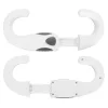 Zopa U alakú szekrényfogantyú-zár - White/Grey