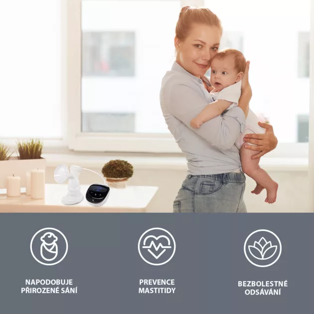 Zopa ComfyPro elektromos mellszívó - Black