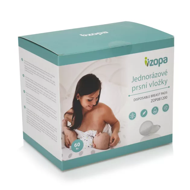 Zopa Egyszer használatos melltartóbetét 60 db - White