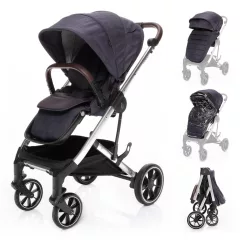 ZOPA Quest babakocsi Midnight Navy/Silver