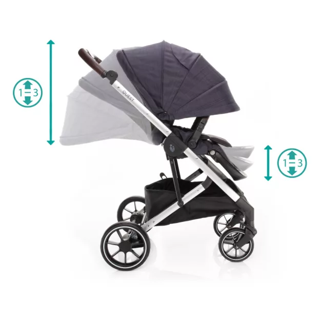 ZOPA Quest babakocsi Midnight Navy/Silver