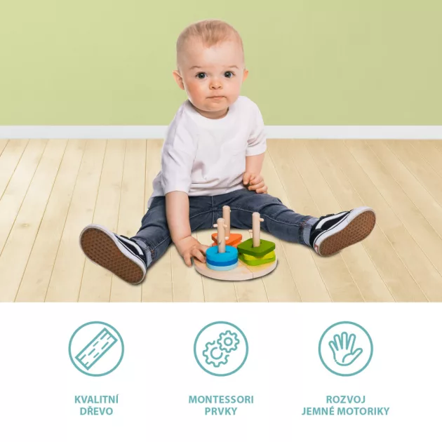 Zopa Fa Montessori puzzle Wood