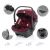 ZOPA Carseat XS Plus i-Size Bordó Red