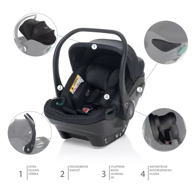 ZOPA Carseat XS Plus i-size Vulcan Blue