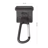Zopa Multifunkcionális szíj klipsz 2 db - Black