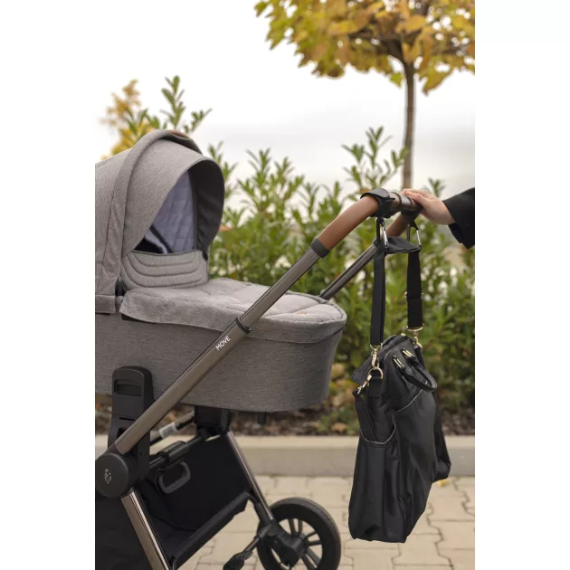Zopa Multifunkcionális szíj klipsz 2 db - Black