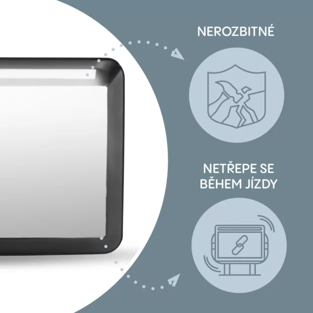 Zopa Tükör LED világítással DELUXE - Black