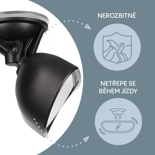 Zopa Kis visszapillantó tükör DELUXE - Black