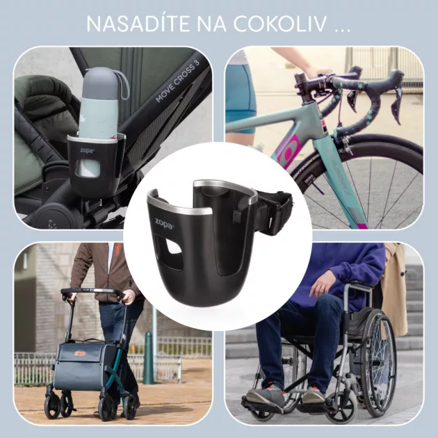 Zopa Italtartó babakocsira - Ultra Black