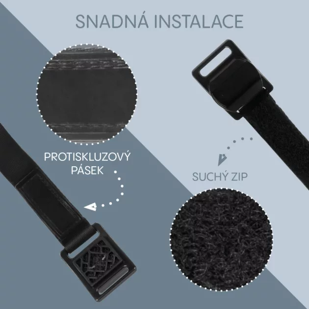 Zopa Italtartó babakocsira - Ultra Black