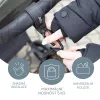 Zopa Multifunkcionális szíj klipsz DELUXE 2 db - Black