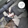 Zopa Multifunkcionális szíj klipsz DELUXE 2 db - Black