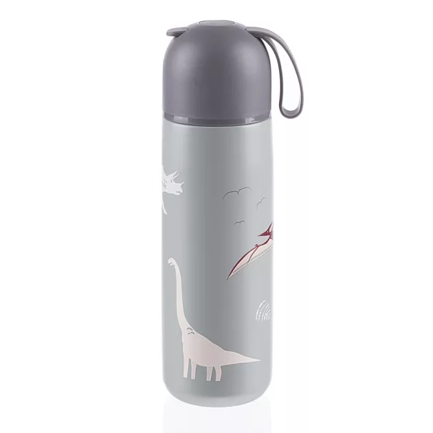 Zopa 400 ml-es termosz szilikon fogantyúval - Dino