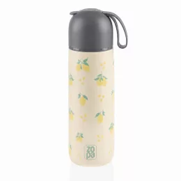 ZOPA 400 ml-es termosz szilikon fogantyúval Limoncello