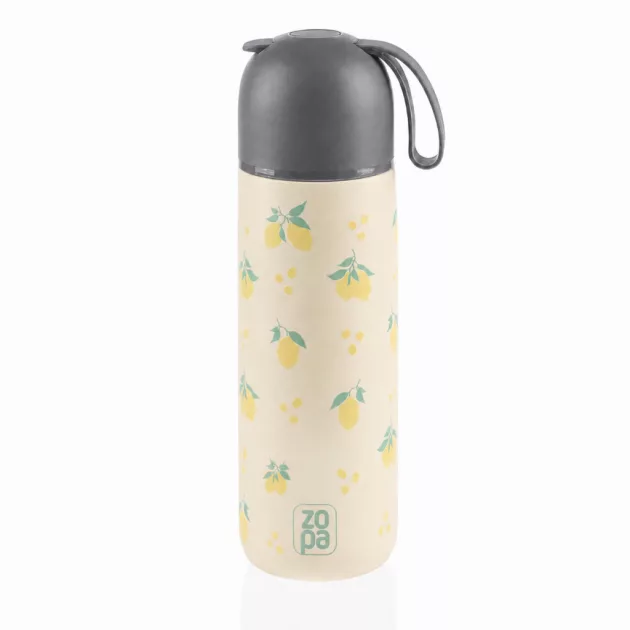 ZOPA 400 ml-es termosz szilikon fogantyúval Limoncello