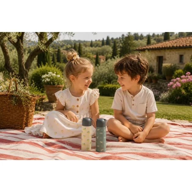 ZOPA 400 ml-es termosz szilikon fogantyúval Limoncello