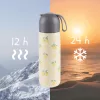 ZOPA 400 ml-es termosz szilikon fogantyúval Limoncello