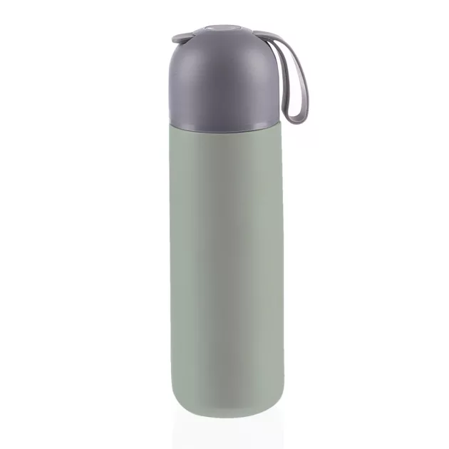 Zopa 400 ml-es termosz szilikon fogantyúval - Pistacio green