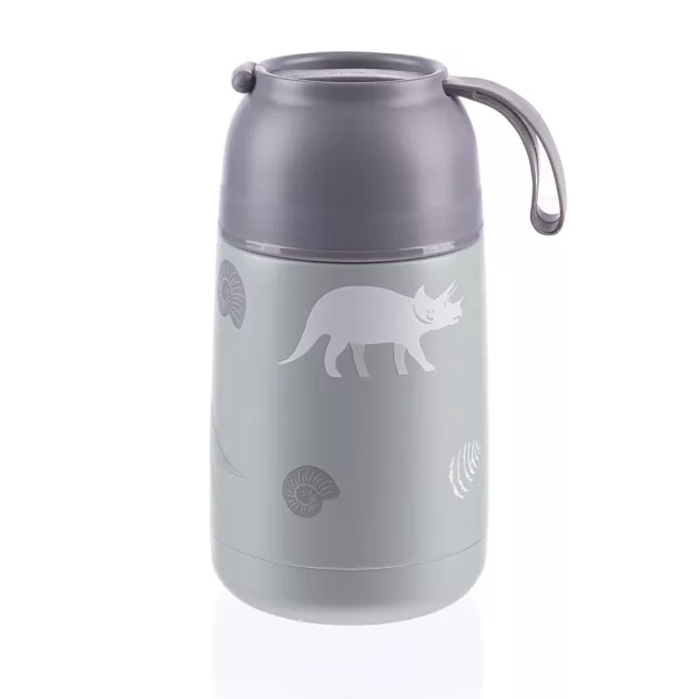 Zopa 620 ml-es ételtermosz szilikon tartóval - Dino