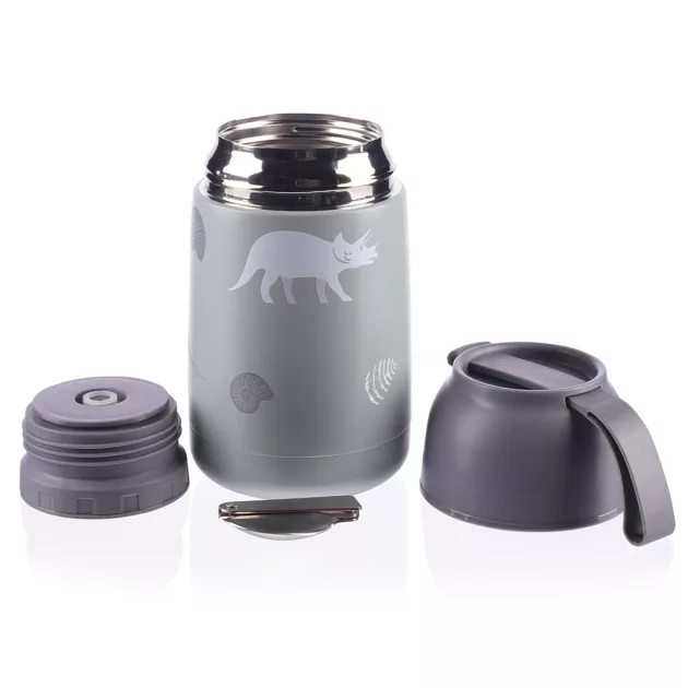 Zopa 620 ml-es ételtermosz szilikon tartóval - Dino